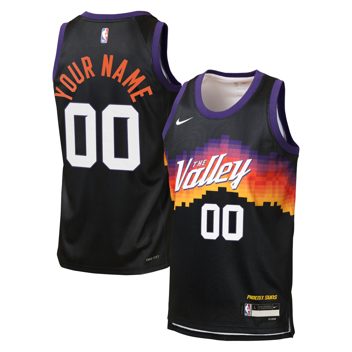 Nike  Phoenix Suns 2025/26 City Edition Swingman Jersey - Custom - Youth