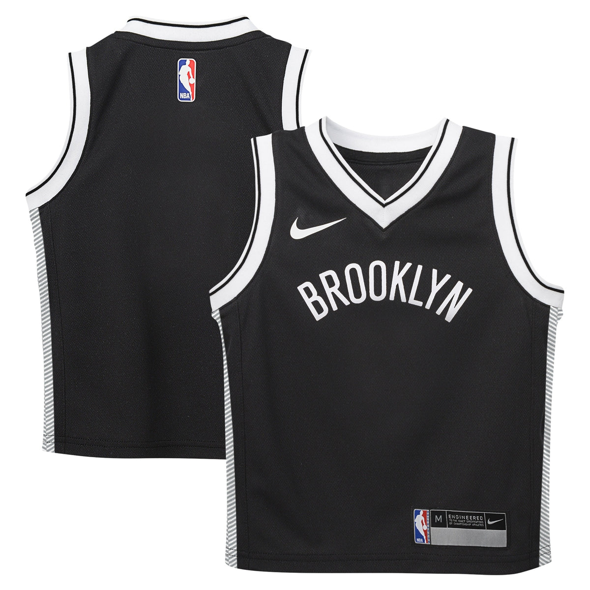 Brooklyn Nets Nike Replica Icon Jersey - Custom - Kids