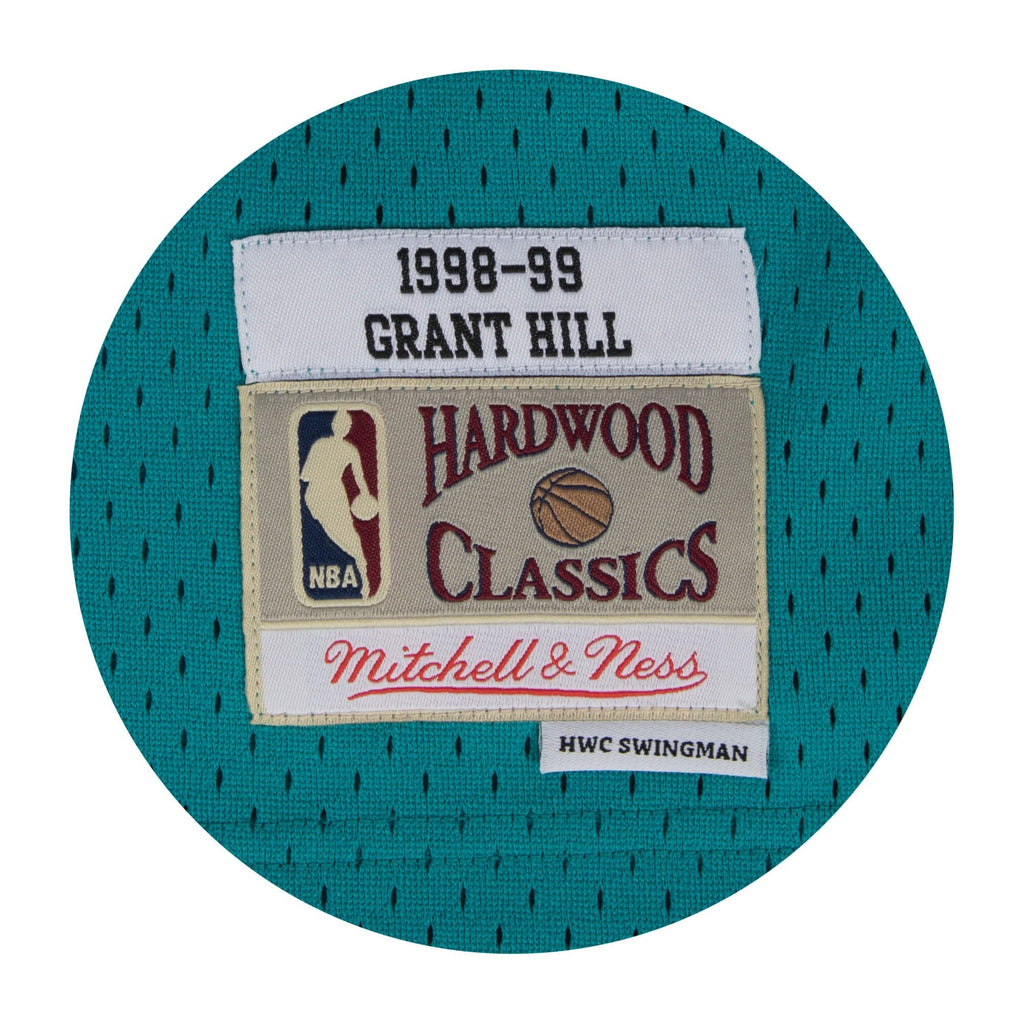 Detroit Pistons Mitchell & Ness Swingman Jersey Road Grant Hill 1998-99
