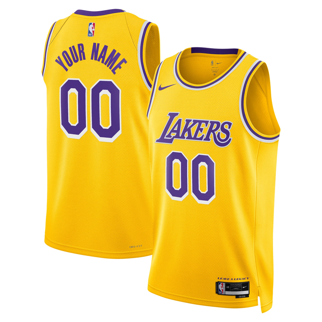 Los Angeles Lakers Nike Icon Swingman Jersey - Custom - Youth